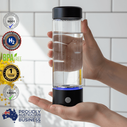 Hydronizer | Australia's Highest-Rated SPE PEM Hydrogen Water Bottle by HolyH₂O™