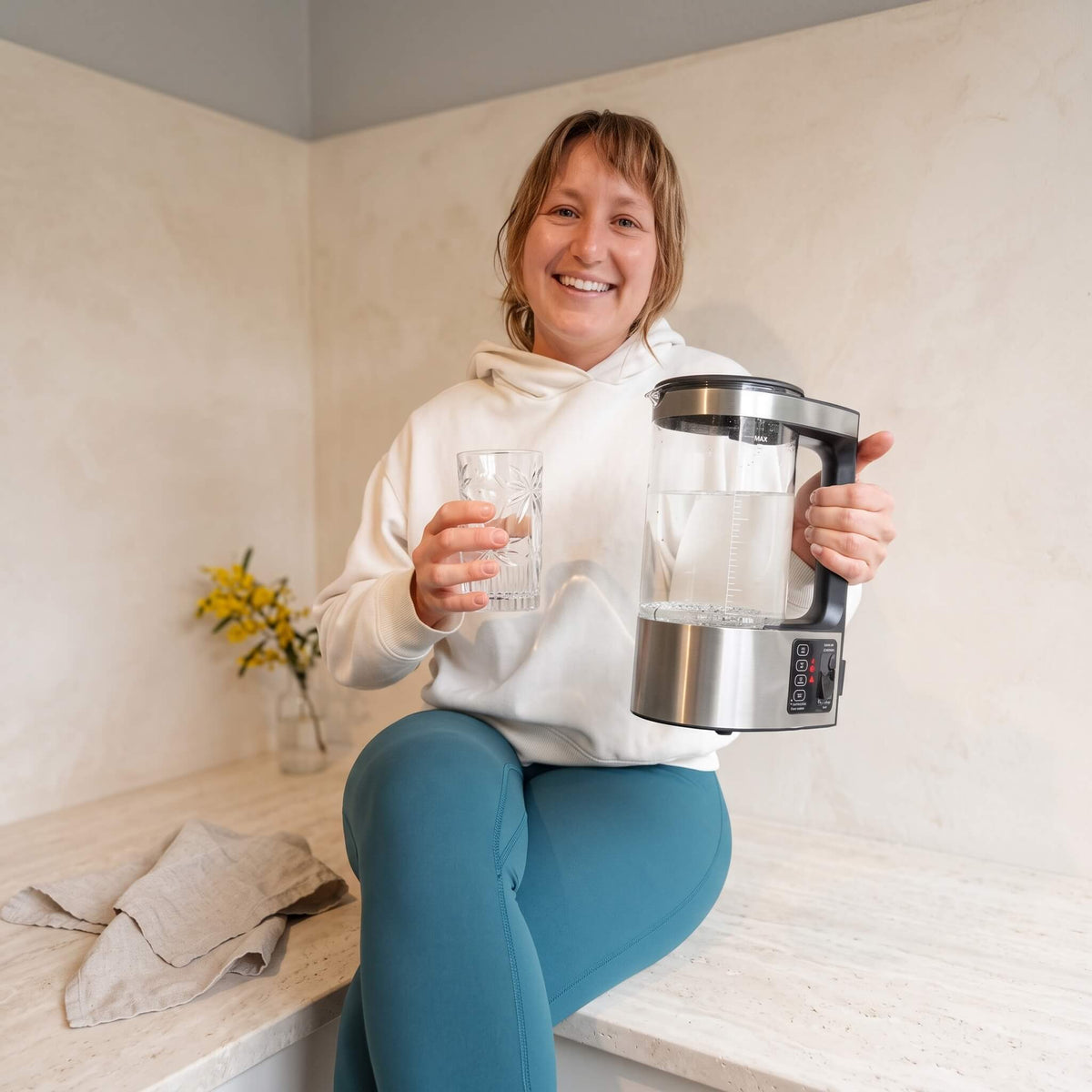 Hydronizer 2L Hydrogen Water Pitcher | HolyH₂O™