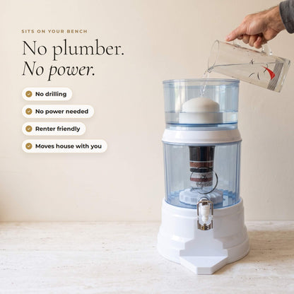 HolyH₂O™ Trinity | Remove Fluoride, Chlorine & Heavy Metals from Aussie Tap Water